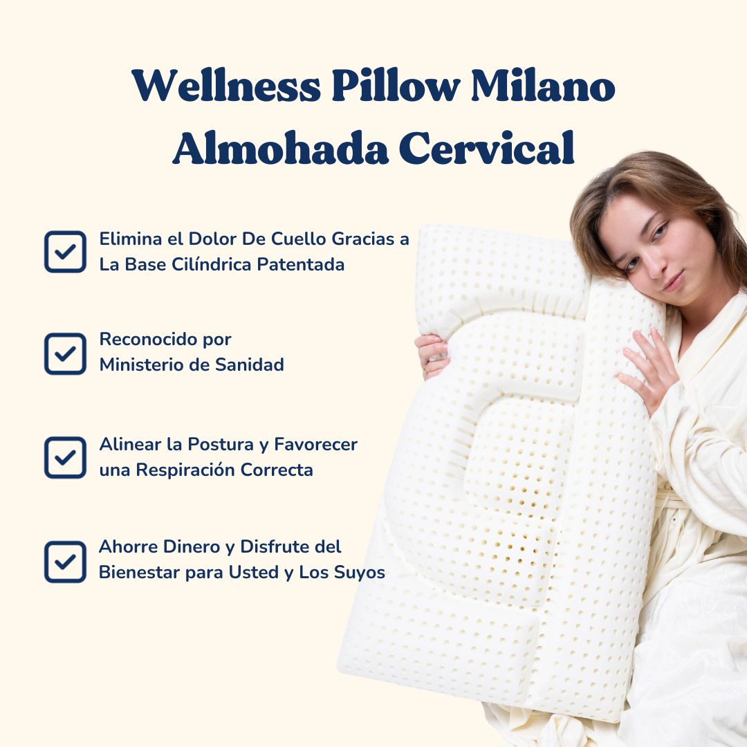 Almohada Cervical - Espuma Viscoelástica