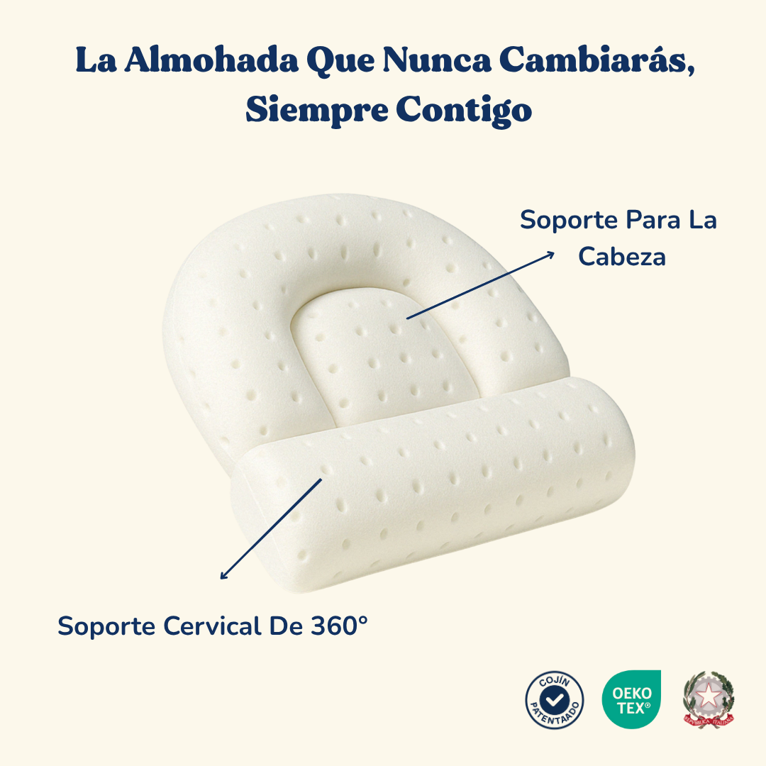 Almohada Cervical - Viaje (40cm x 40cm)