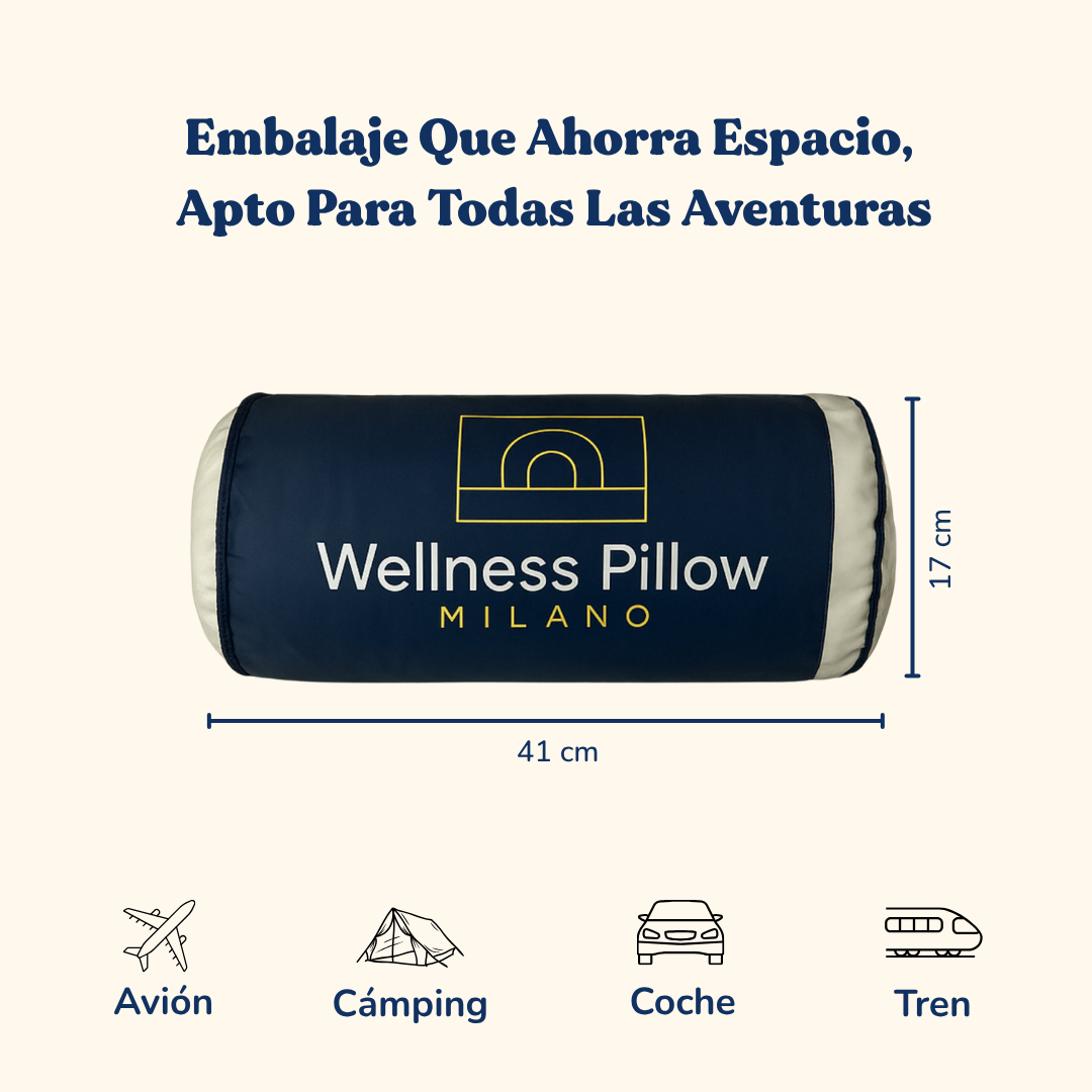 Almohada Cervical - Viaje (40cm x 40cm)